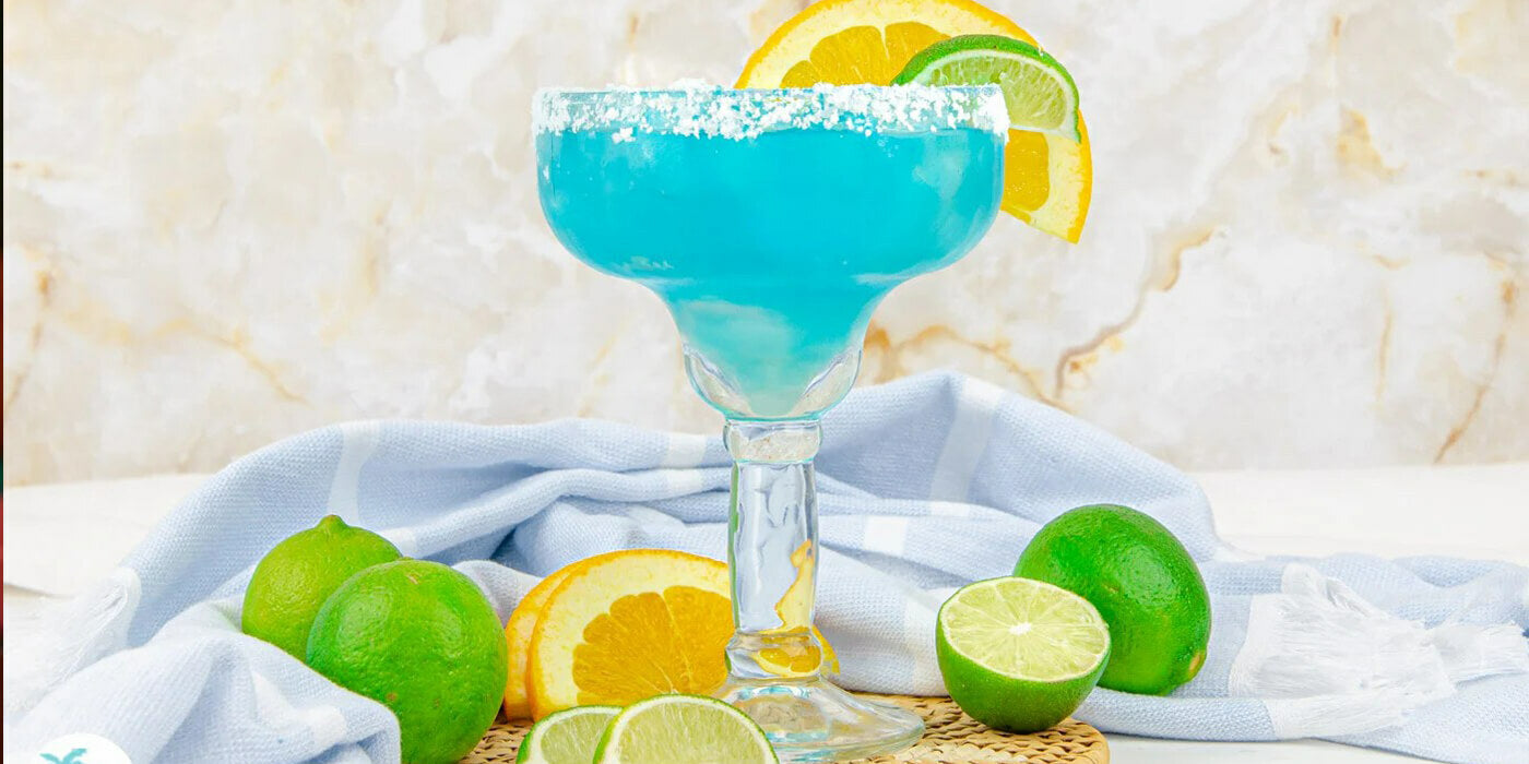 Blue Lagoon Margarita - Premium Watermelon Tequila Cocktail Recipe