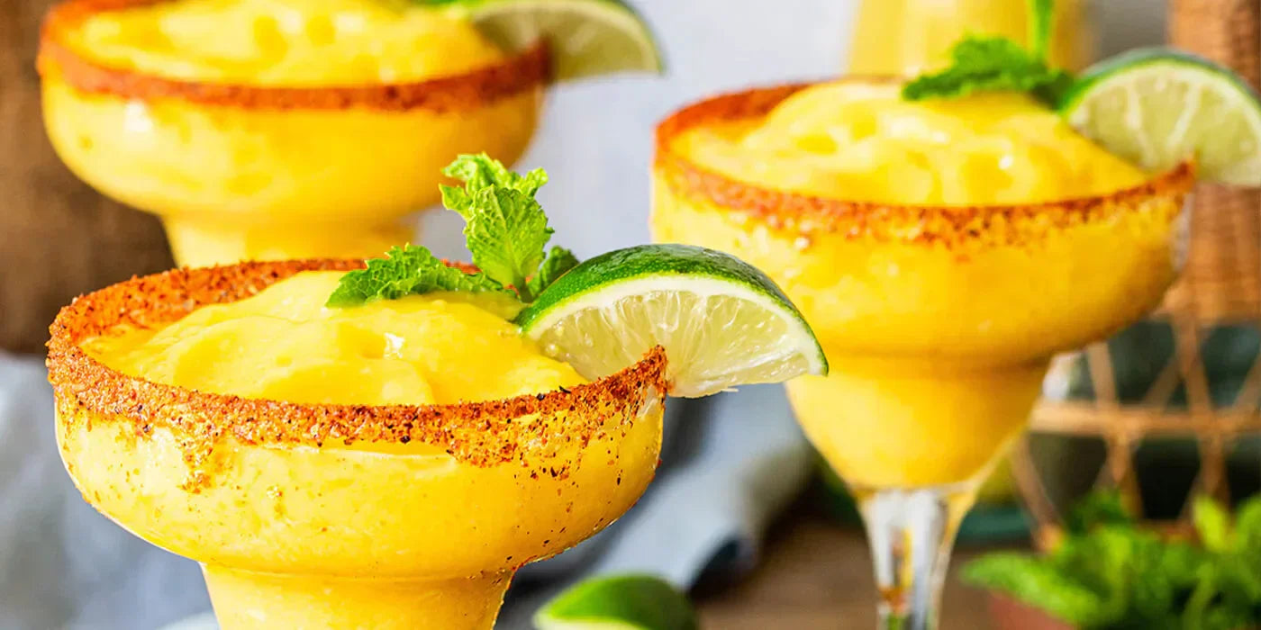 Frozen Banana Mango Margarita