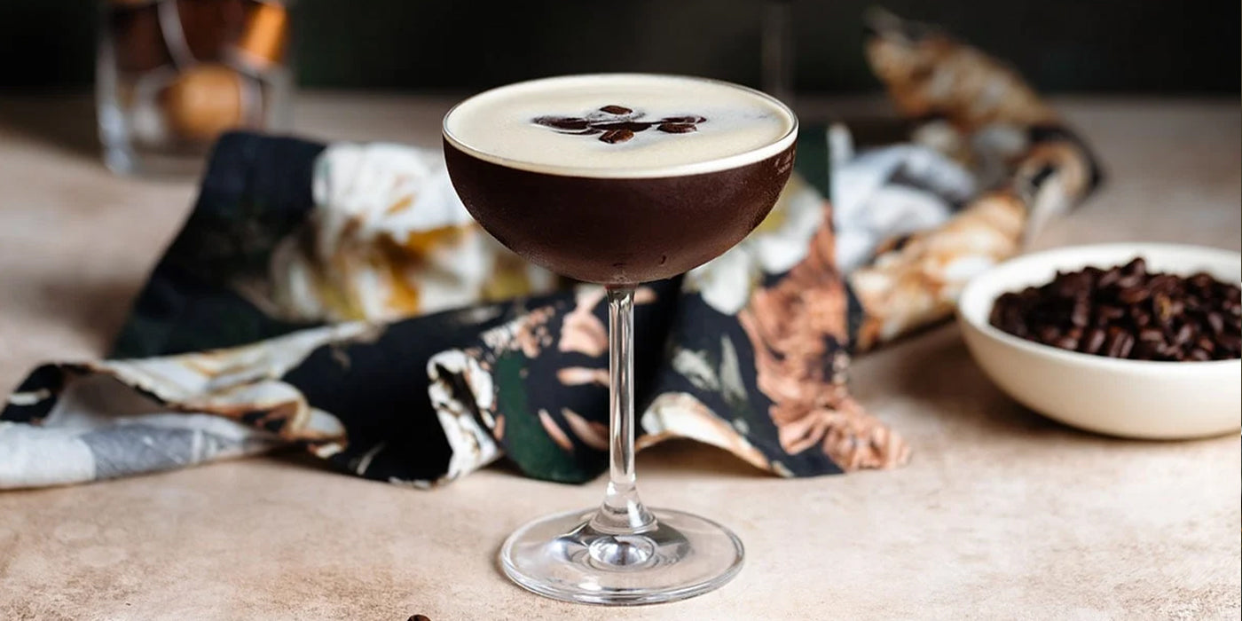 Making Tequila Espresso Martini Recipe