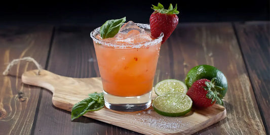Strawberry Basil Margarita