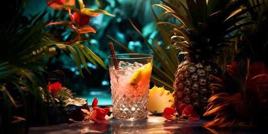 Tropical Storm (pineapple + citrus + tequila)