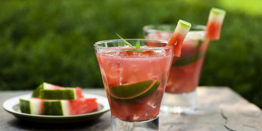 Watermelon Fresca Tequila Sour Cocktail Recipe